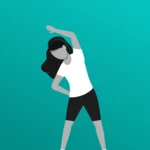 warm up & morning workout app android application logo